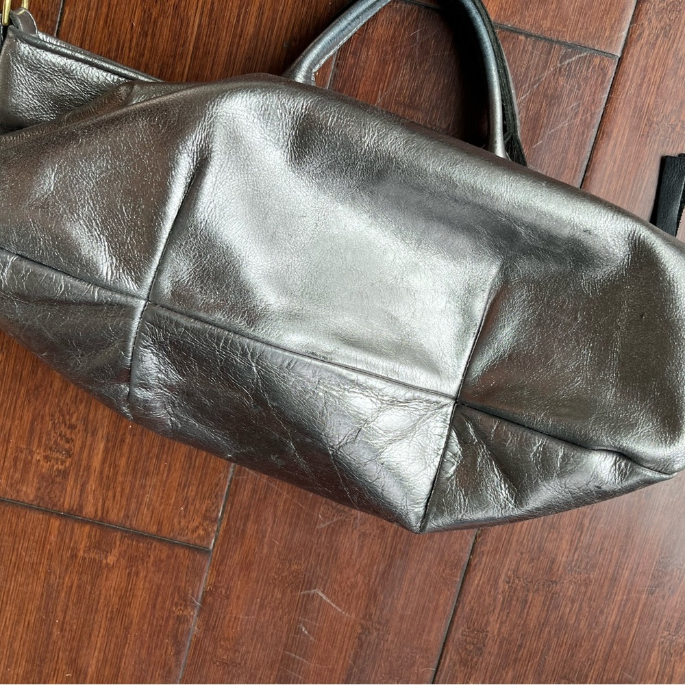 Clare V silver messenger bag - Picture 9 of 15